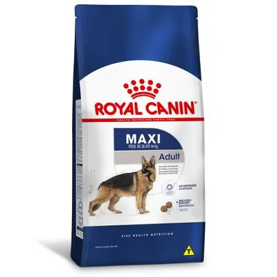 embalagem ração Royal Canin Maxi Adulto