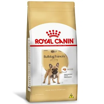 embalagem ração bulldog frances royal canin