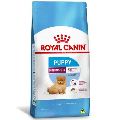 Ração Royal Canin Mini Indoor Cães Filhotes