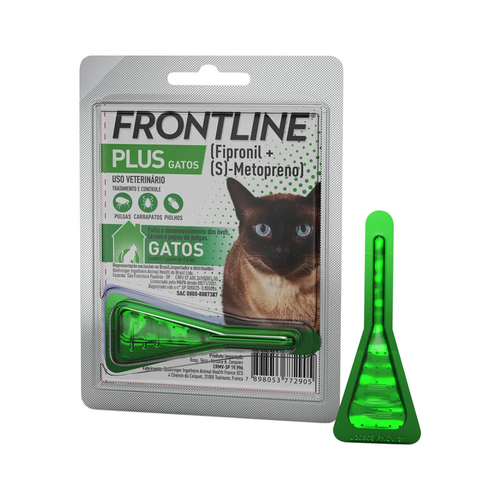 remédio para pulgas Frontline gatos