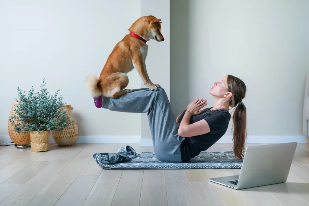 Yoga pra cachorro
