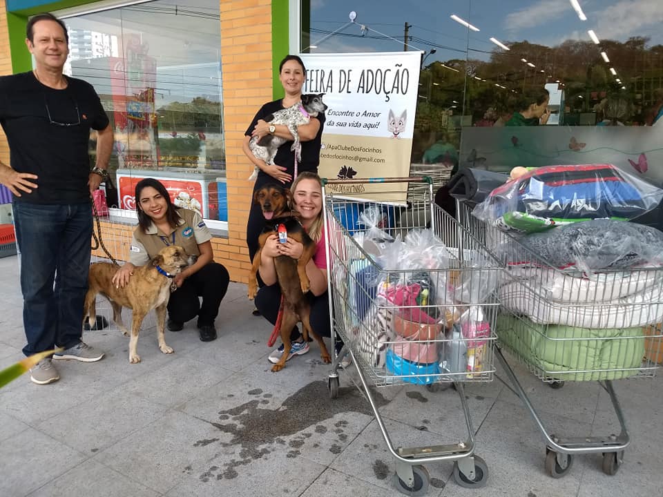 Arrecadações da Campanha Agasalho Pet 2018 na loja de Ribeirão Preto