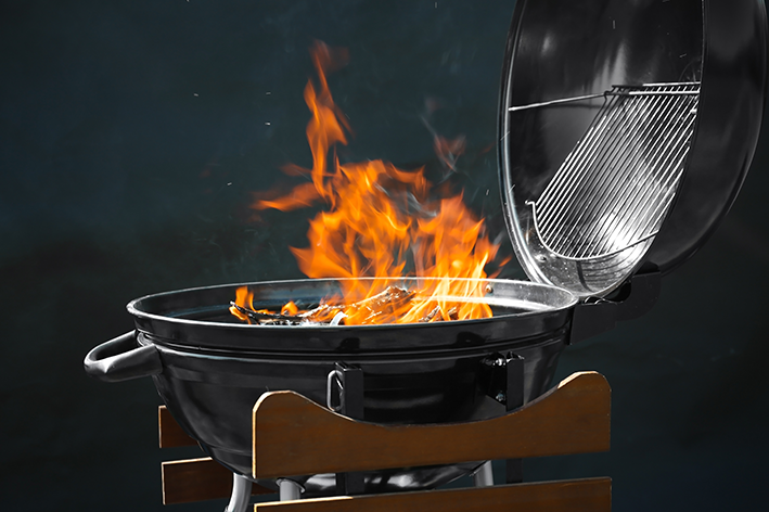 Características da churrasqueira portátil a carvão