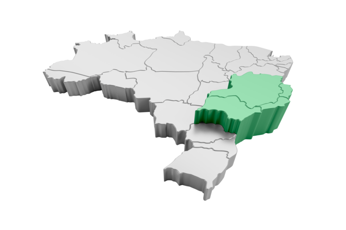 mapa da região Sudeste do Brasil Hospital veterinário público